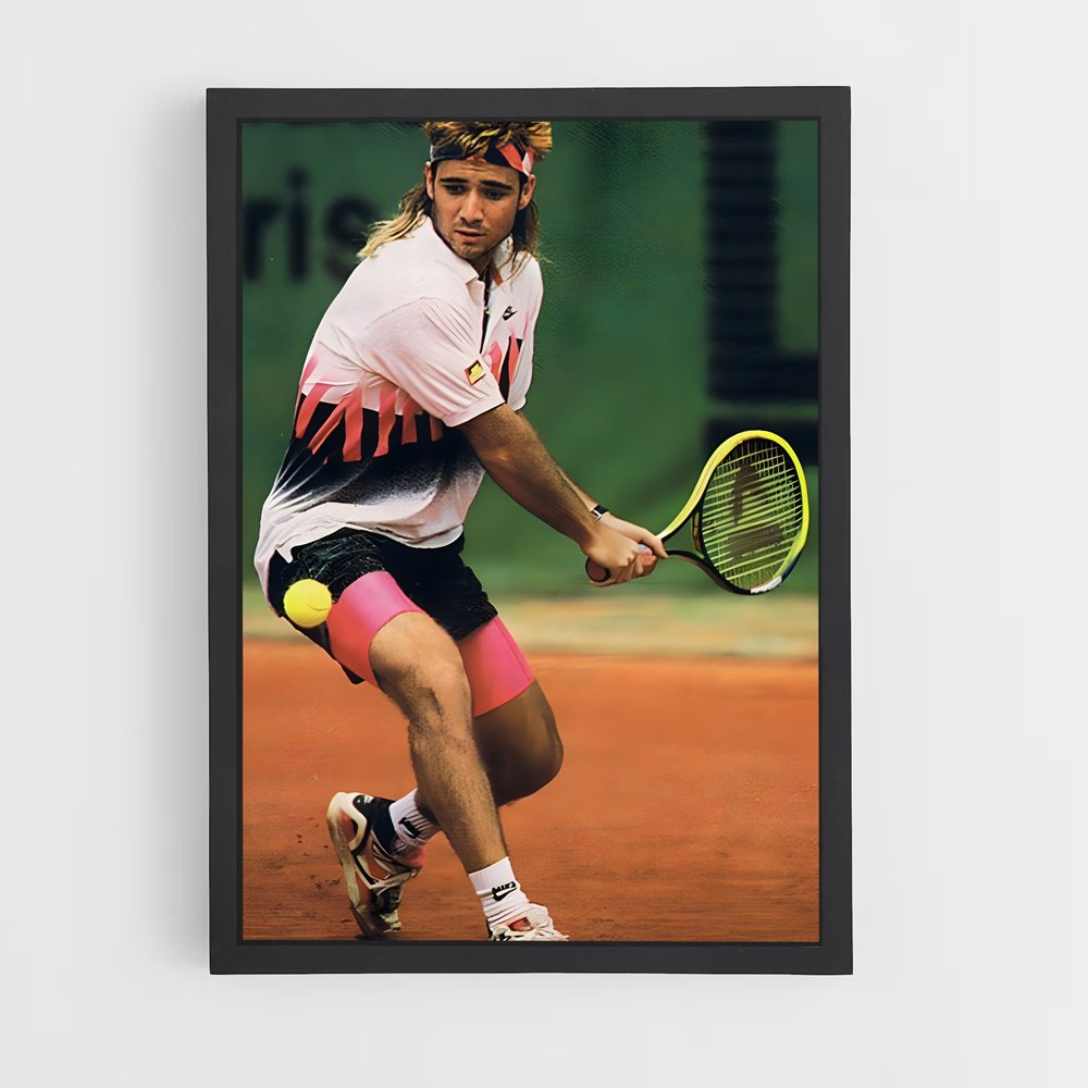 ap-andre agassi-2 cadre Noir