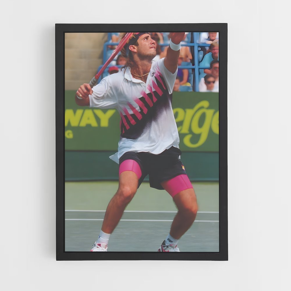 ap-andre agassi-5 cadre Noir