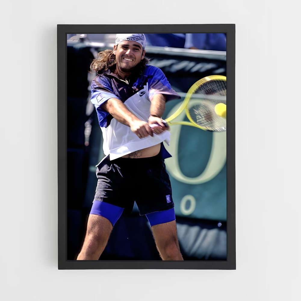 ap-andre agassi-7 cadre Noir