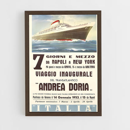 ap-andrea doria-1 cadre Bois foncé