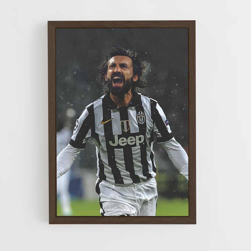 ap-andrea pirlo-2 cadre Bois foncé
