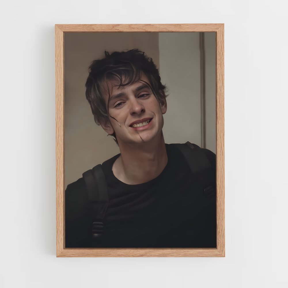 ap-andrew garfield-4 cadre Bois clair