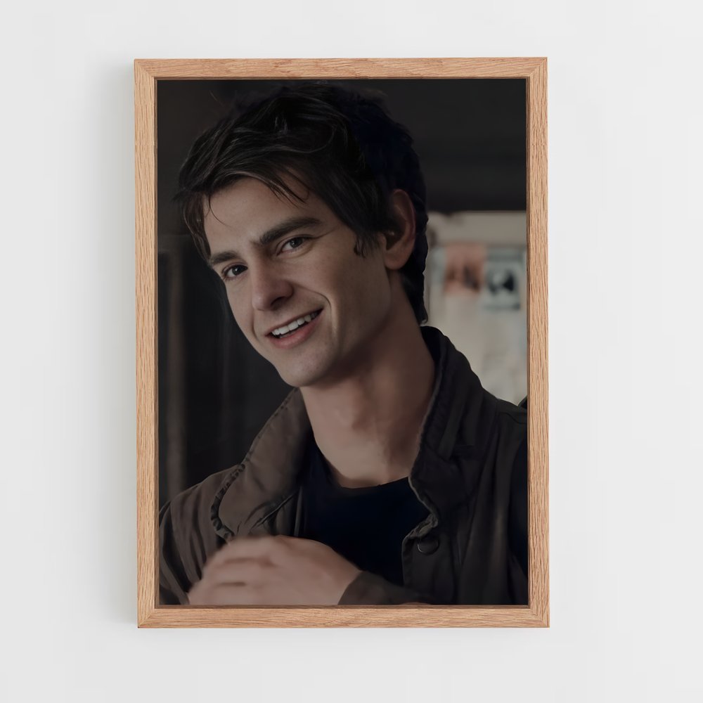 ap-andrew garfield-7 cadre Bois clair
