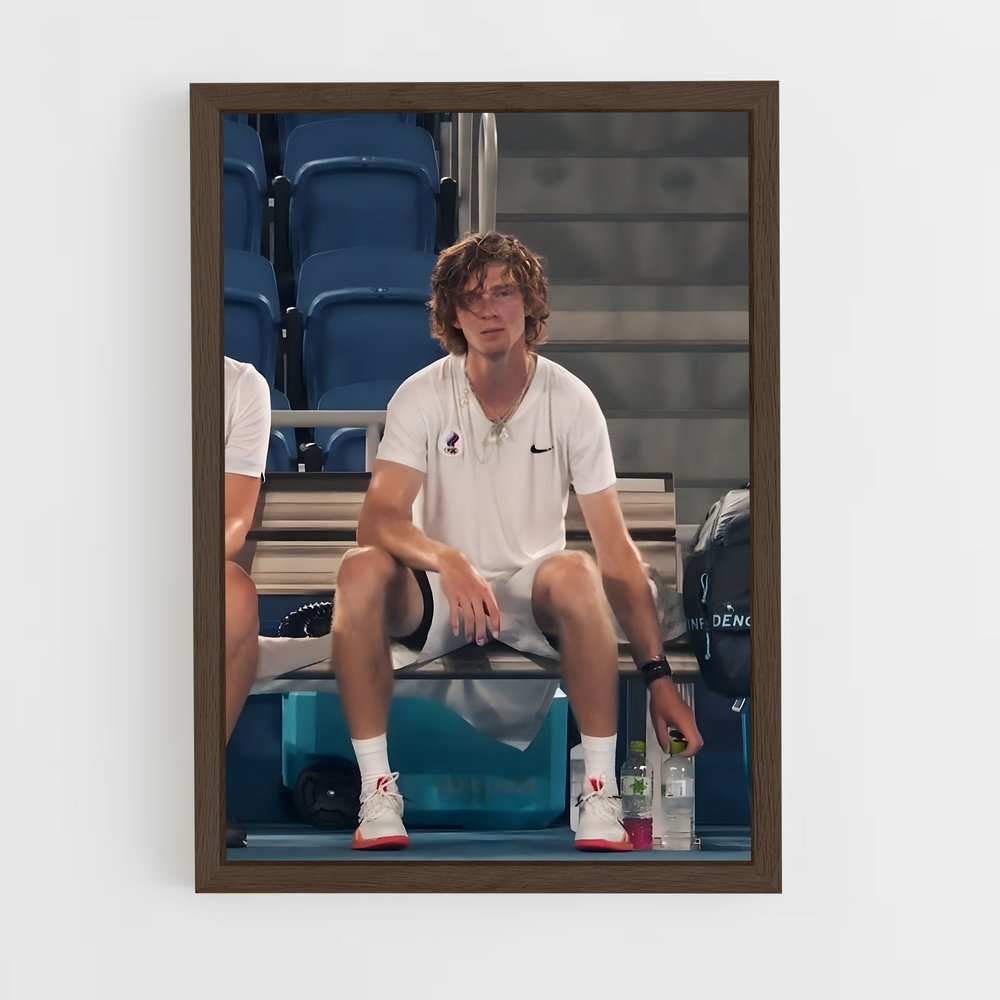 ap-andrey rublev-2 cadre Bois foncé