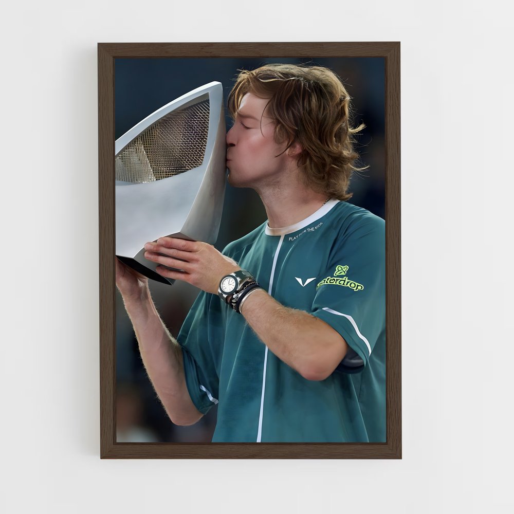 ap-andrey rublev-3 cadre Bois foncé