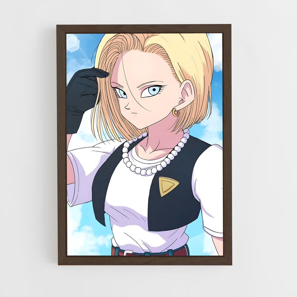 ap-android 18-1 cadre Bois foncé