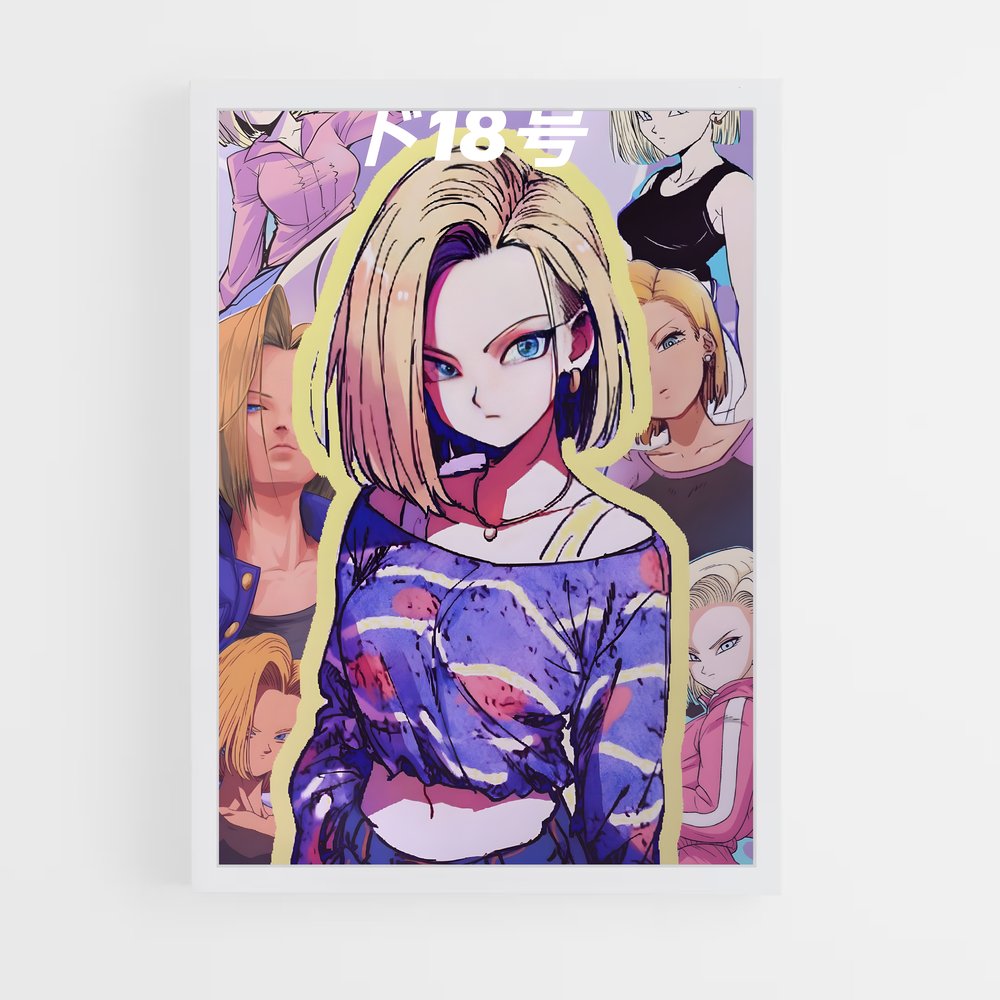 ap-android 18-13 cadre Blanc