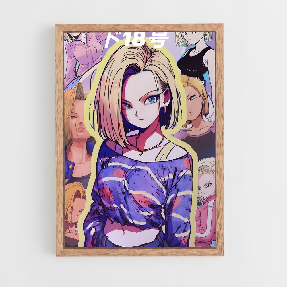 ap-android 18-13 cadre Bois clair