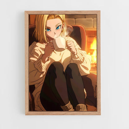 ap-android 18-2 cadre Bois clair