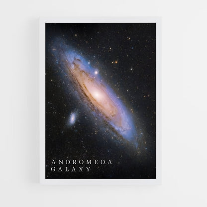 ap-andromeda galaxy-3 cadre Blanc