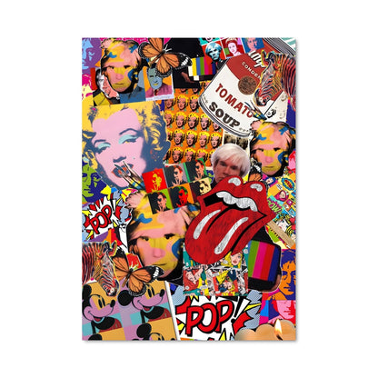 Poster Coloriage Pop