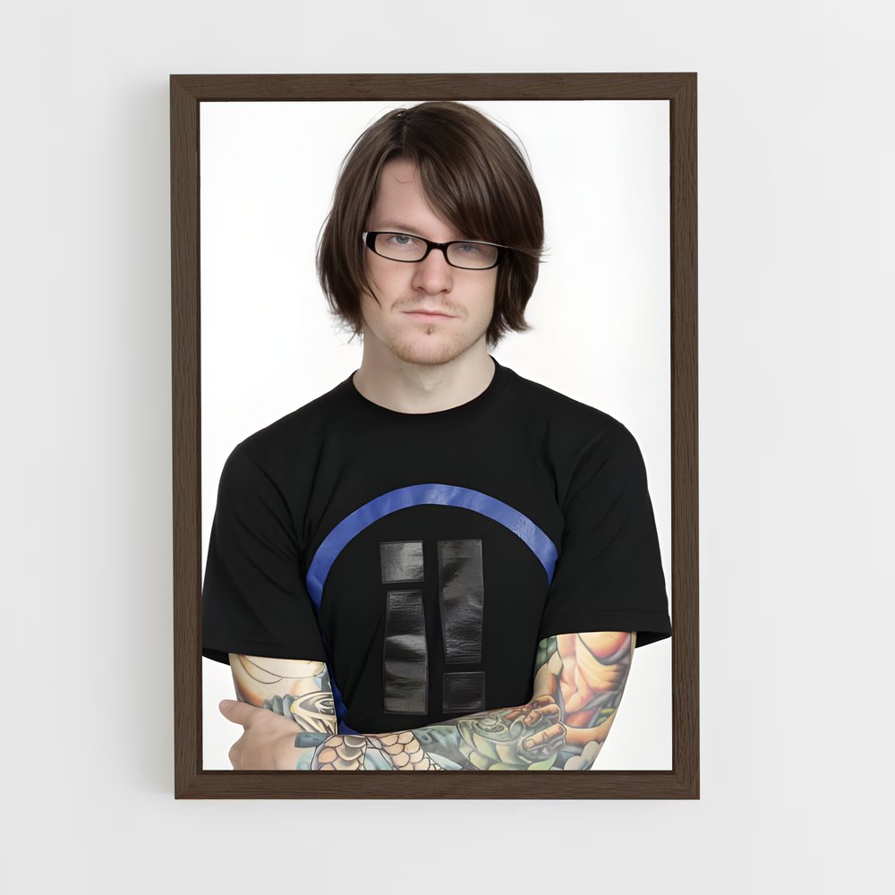 ap-andy hurley-2 cadre Bois foncé