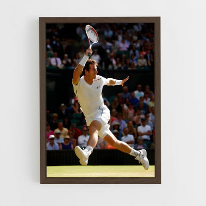 ap-andy murray-2 cadre Bois foncé