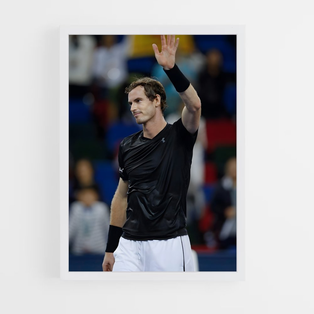 ap-andy murray-5 cadre Blanc