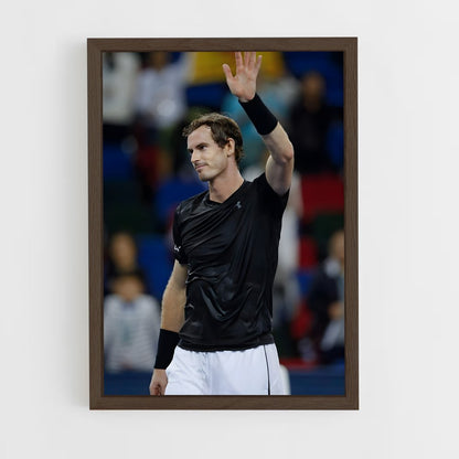 ap-andy murray-5 cadre Bois foncé