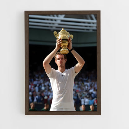 ap-andy murray-6 cadre Bois foncé
