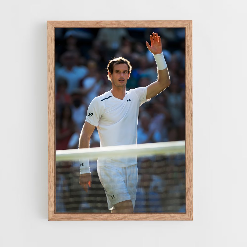 ap-andy murray-7 cadre Bois clair