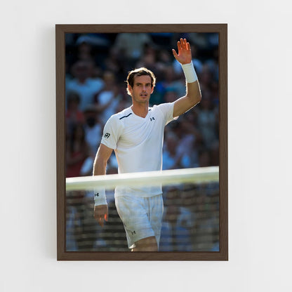 ap-andy murray-7 cadre Bois foncé