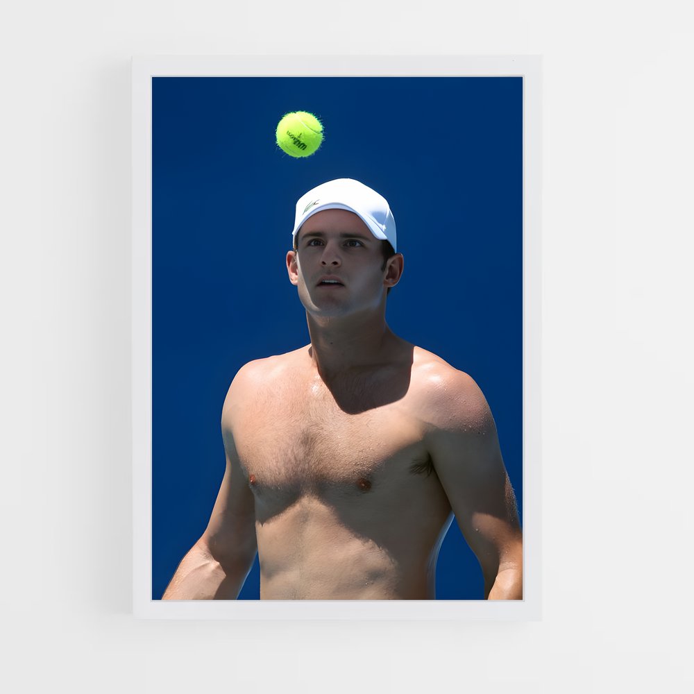 ap-andy roddick-2 cadre Blanc