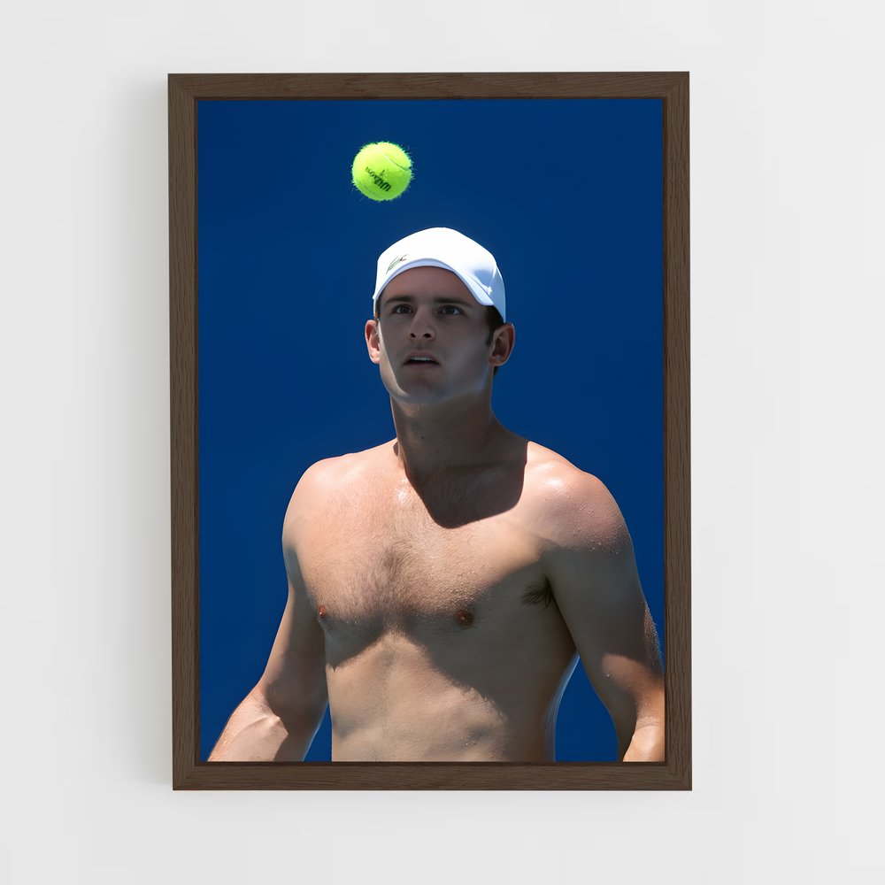 ap-andy roddick-2 cadre Bois foncé