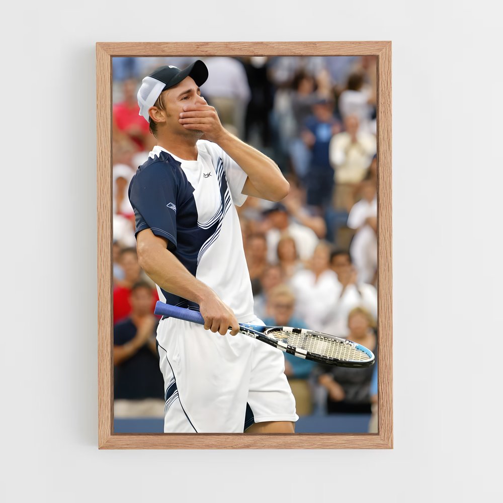 ap-andy roddick-3 cadre Bois clair