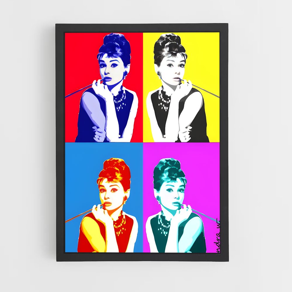 ap-andy warhol-3 cadre Noir