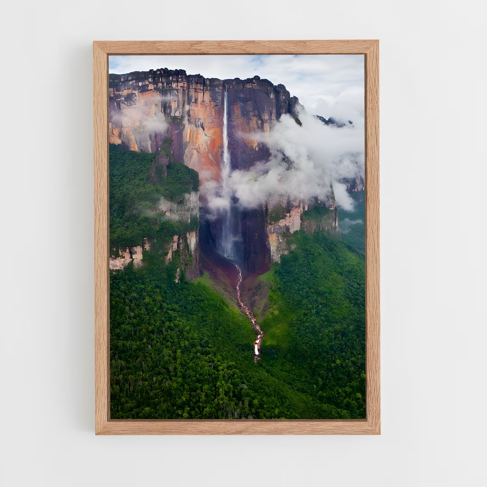 ap-angel falls-9 cadre Bois clair