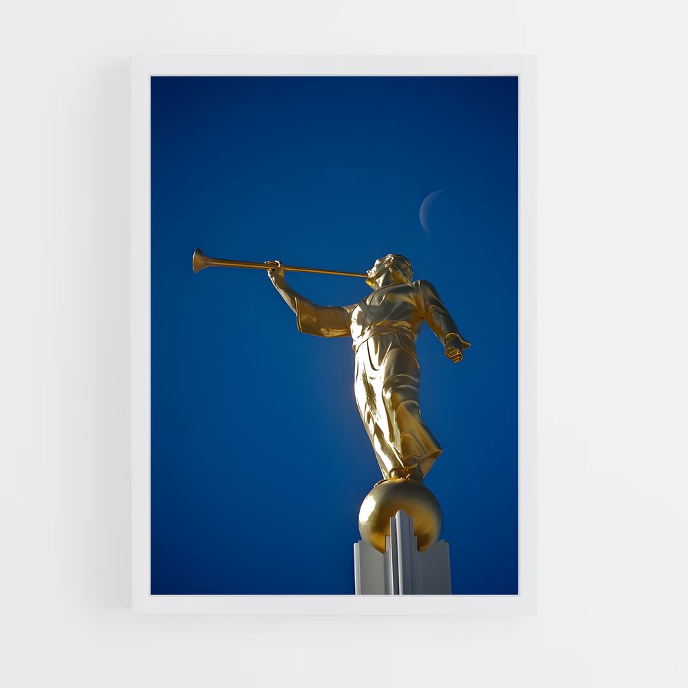 ap-angel moroni-7 cadre Blanc