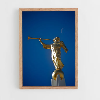 ap-angel moroni-7 cadre Bois clair
