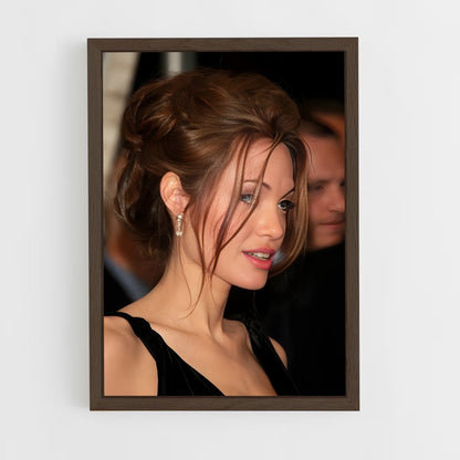 ap-angelina jolie-2 cadre Bois foncé