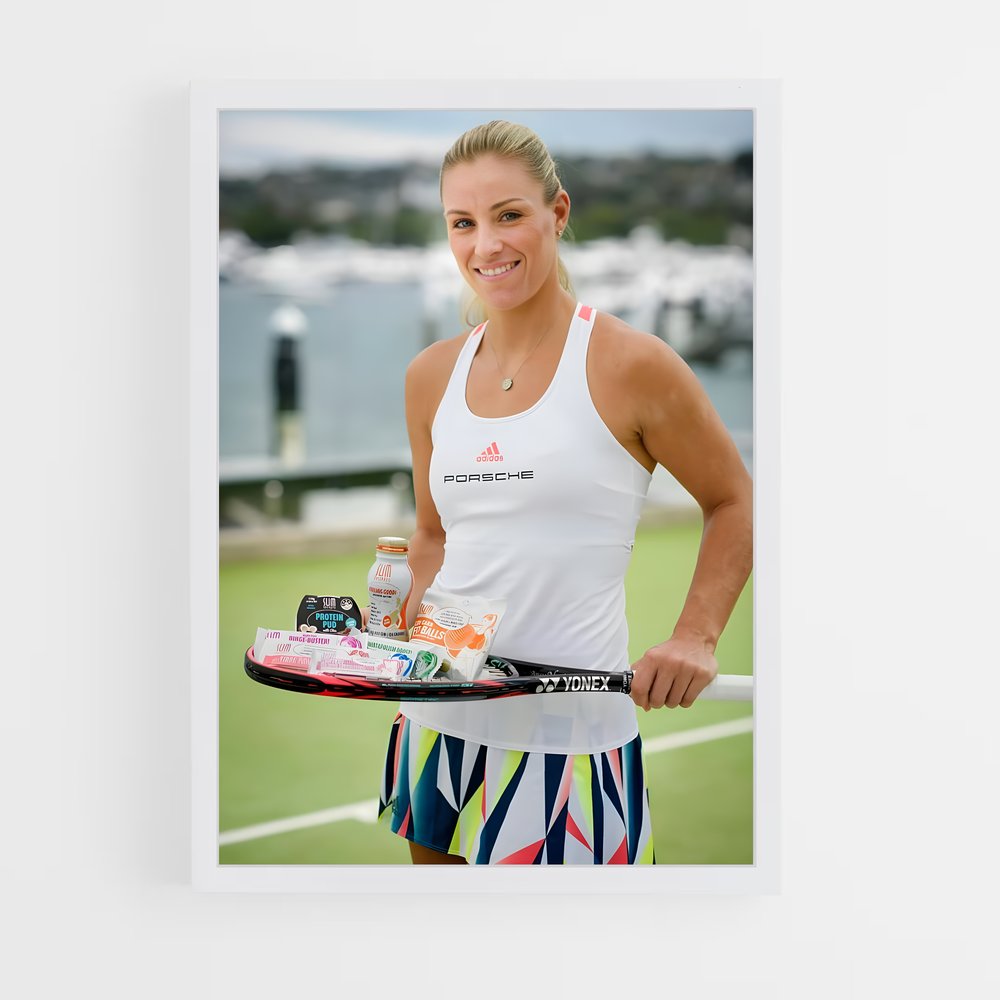 ap-angelique kerber-4 cadre Blanc