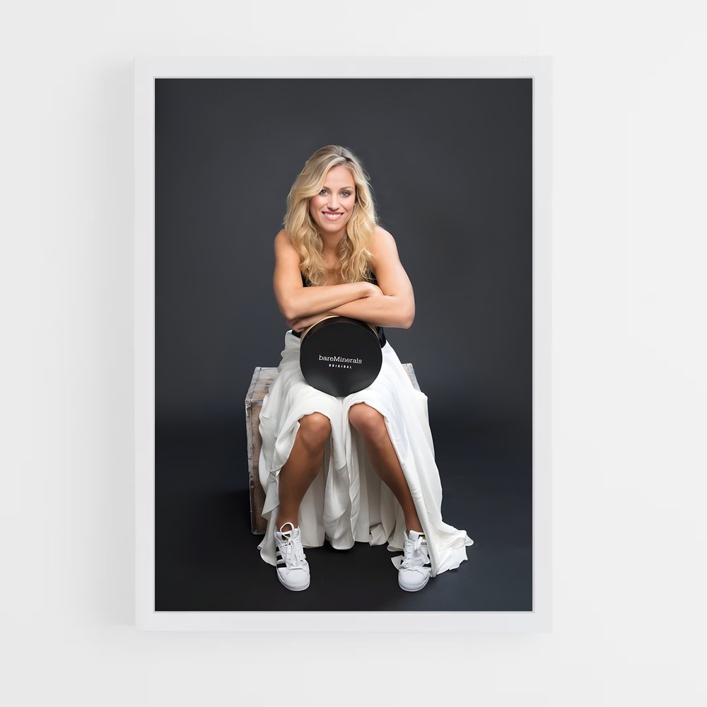 ap-angelique kerber-5 cadre Blanc