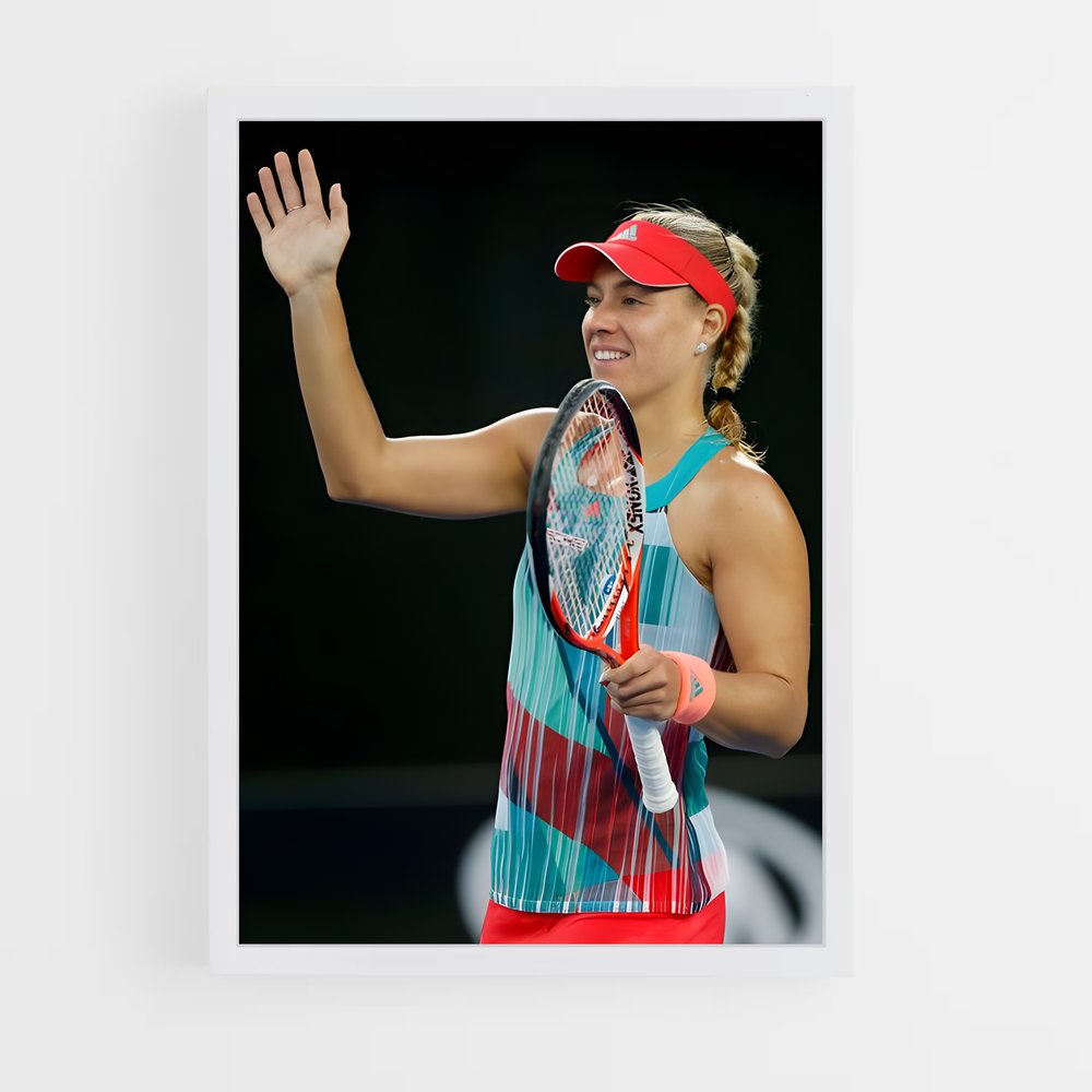 ap-angelique kerber-7 cadre Blanc