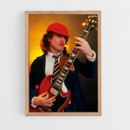 ap-angus young-3 cadre Bois clair