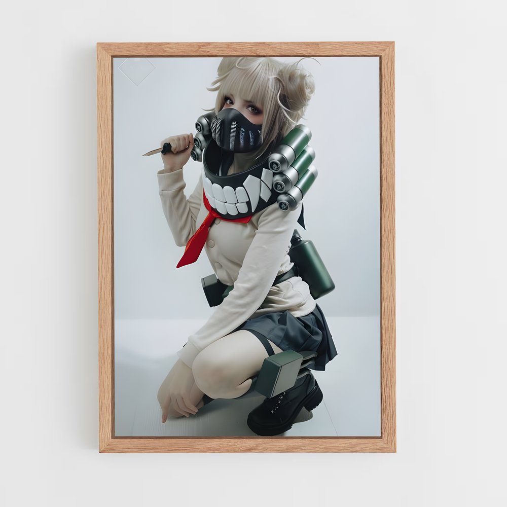 ap-anime cosplay-6 cadre Bois clair