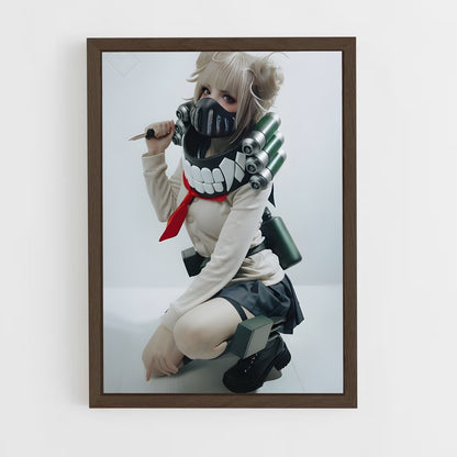 ap-anime cosplay-6 cadre Bois foncé