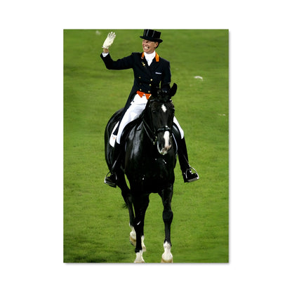 Poster Équitation Élégante