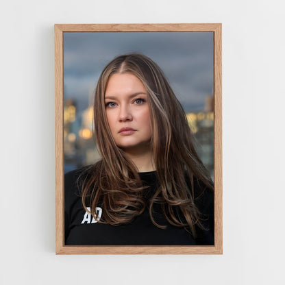 ap-anna delvey-4 cadre Bois clair
