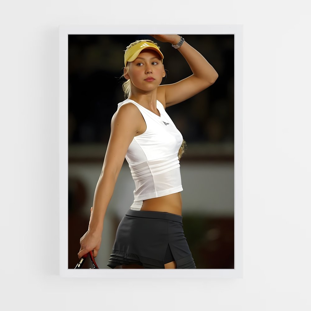 ap-anna kournikova-1 cadre Blanc