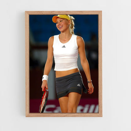 ap-anna kournikova-2 cadre Bois clair