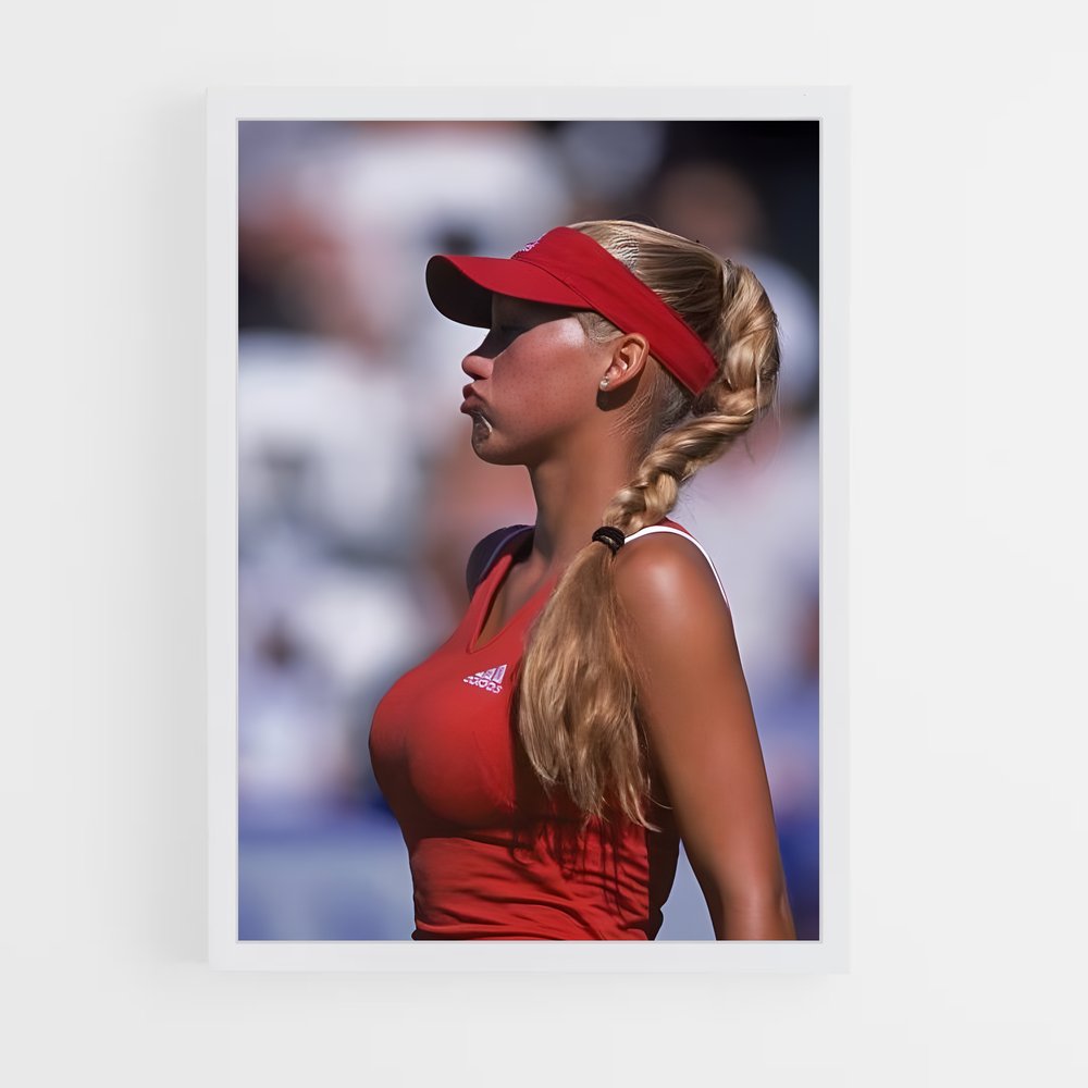 ap-anna kournikova-3 cadre Blanc