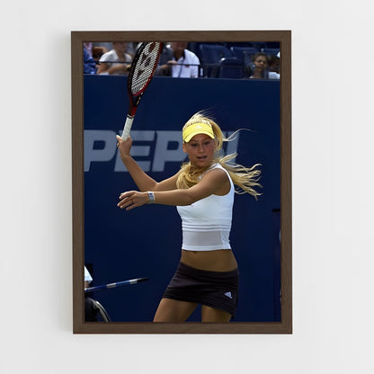 ap-anna kournikova-6 cadre Bois foncé