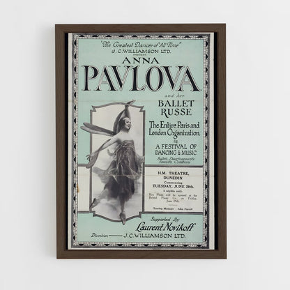 ap-anna pavlova-5 cadre Bois foncé