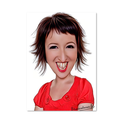 Poster Sourire éclatant