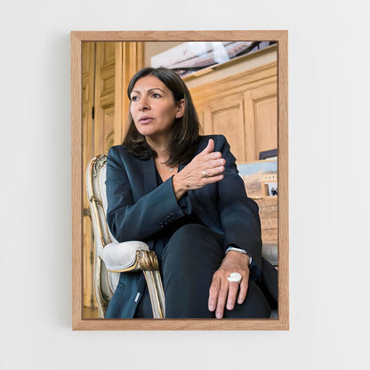 ap-anne hidalgo-3 cadre Bois clair