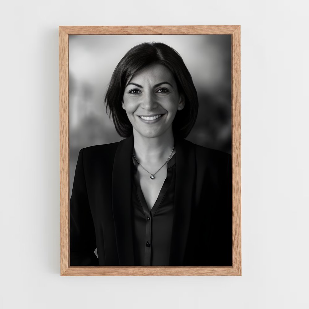 ap-anne hidalgo-5 cadre Bois clair