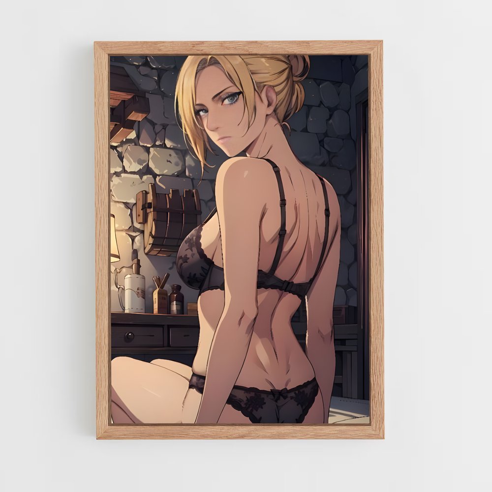 ap-annie leonhart-1 cadre Bois clair