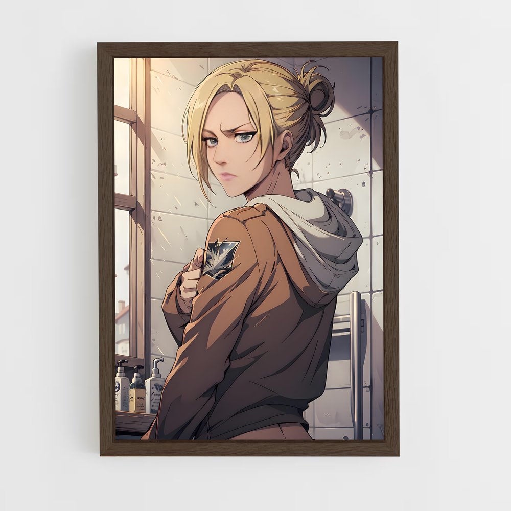 ap-annie leonhart-3 cadre Bois foncé