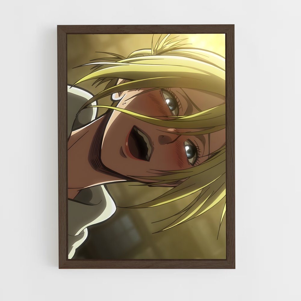 ap-annie leonhart-4 cadre Bois foncé