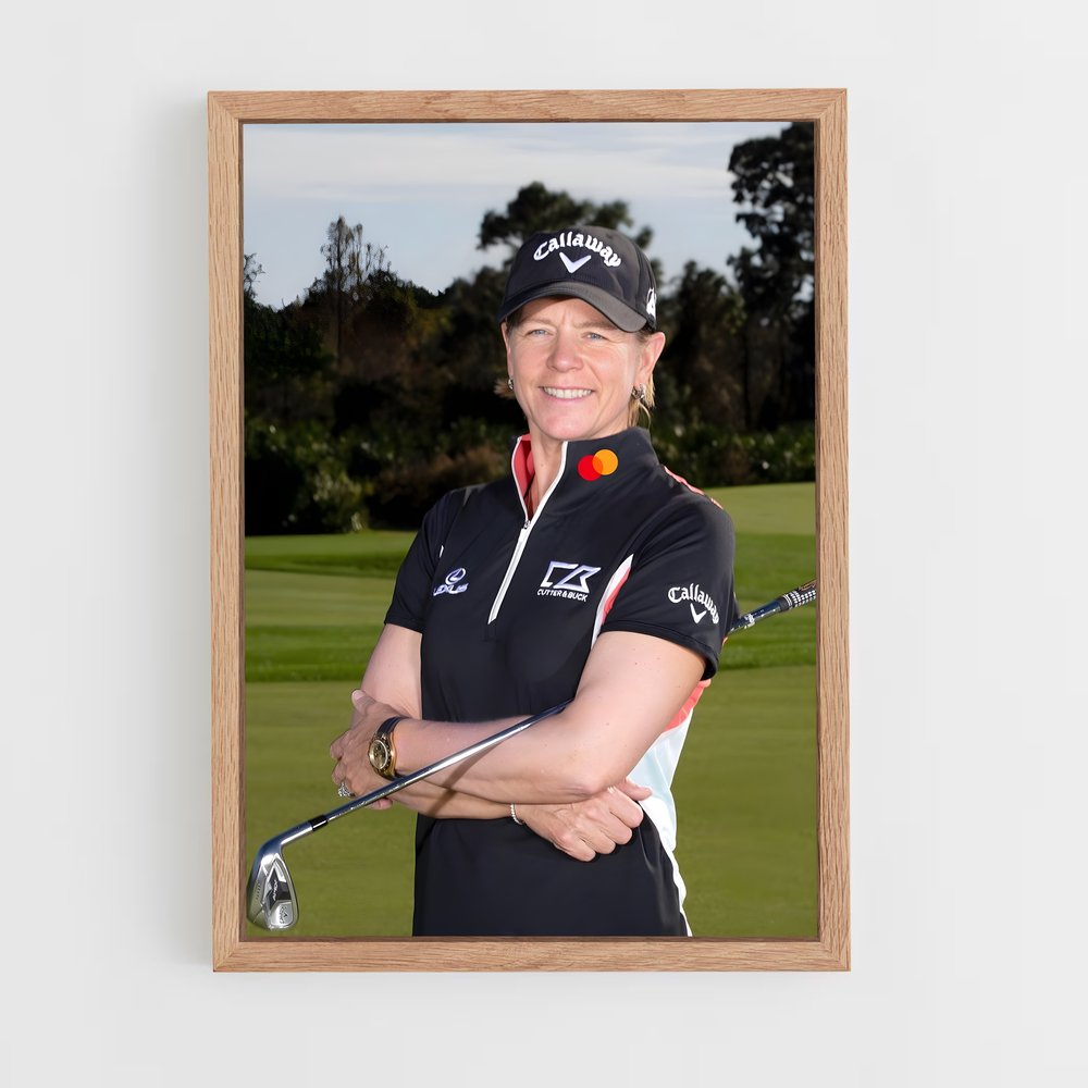 ap-annika sorenstam-1 cadre Bois clair